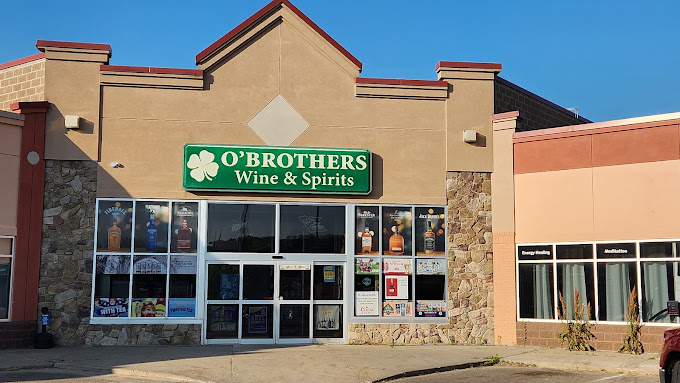 O'Brothers Wine & Spirits exterior in Annandale, Minnesota